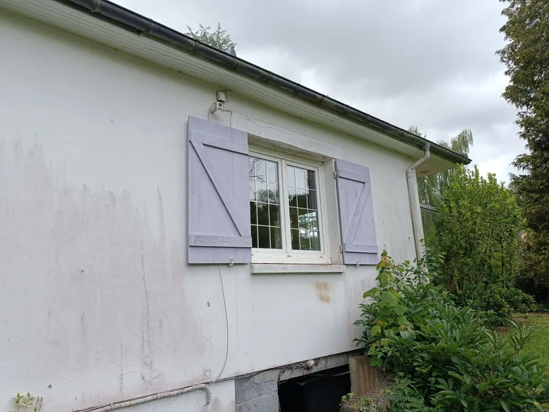 Isolation par l'extérieur avec bardage bois, photo 1