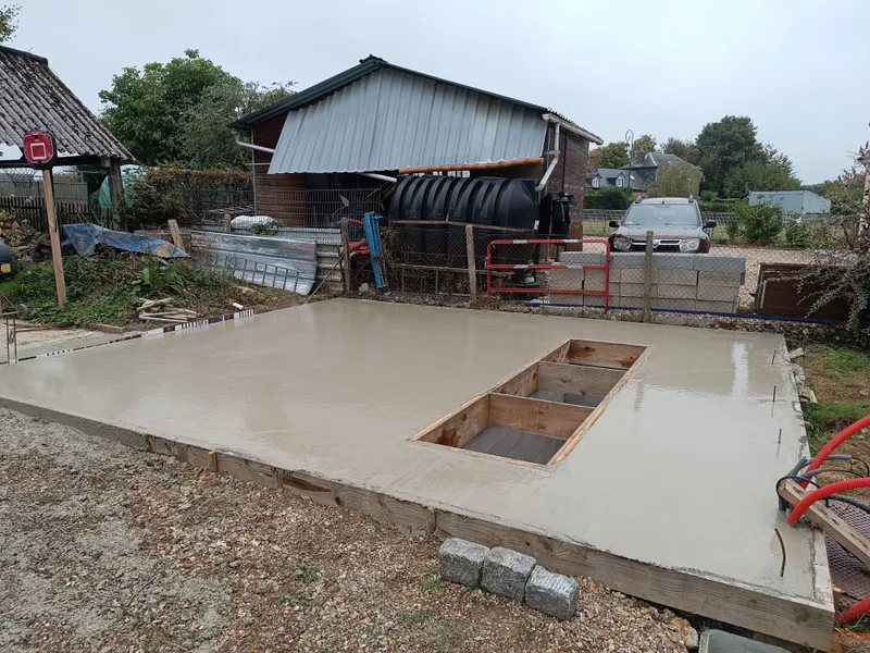 Dalle béton
