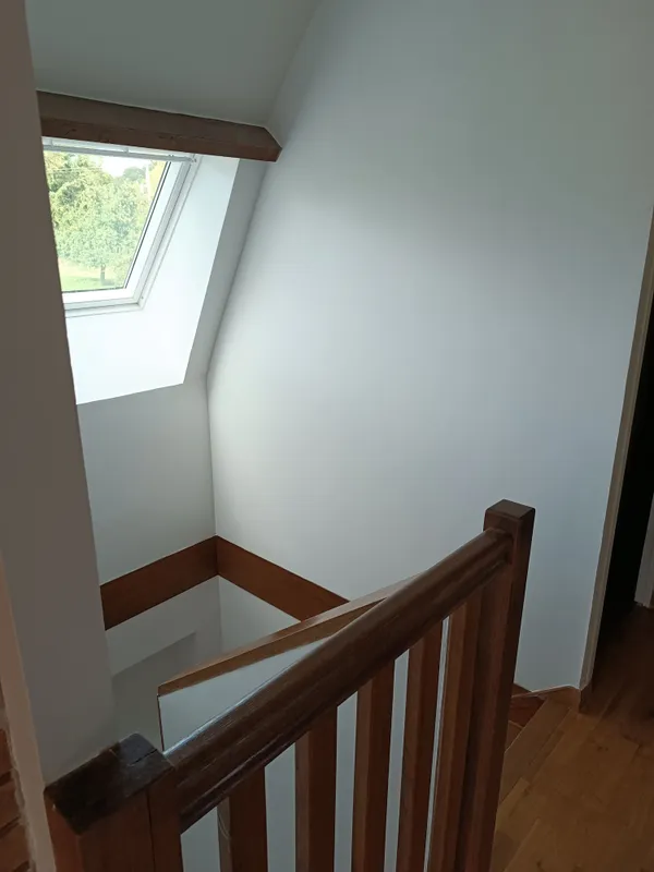 Réparation de mur dans une trémie d'escalier, photo 9
