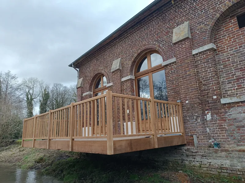 Garde-corps en bois