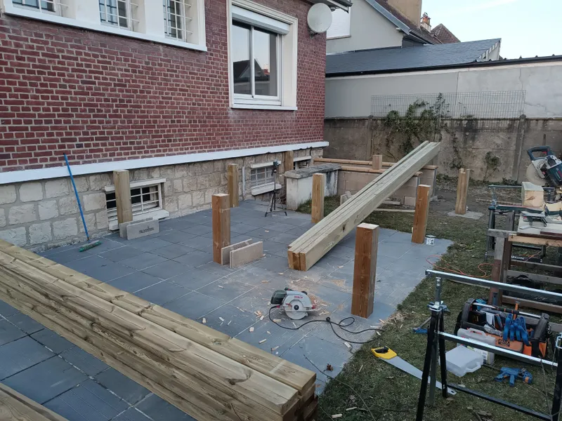 Terrasse suspendue, photo 1